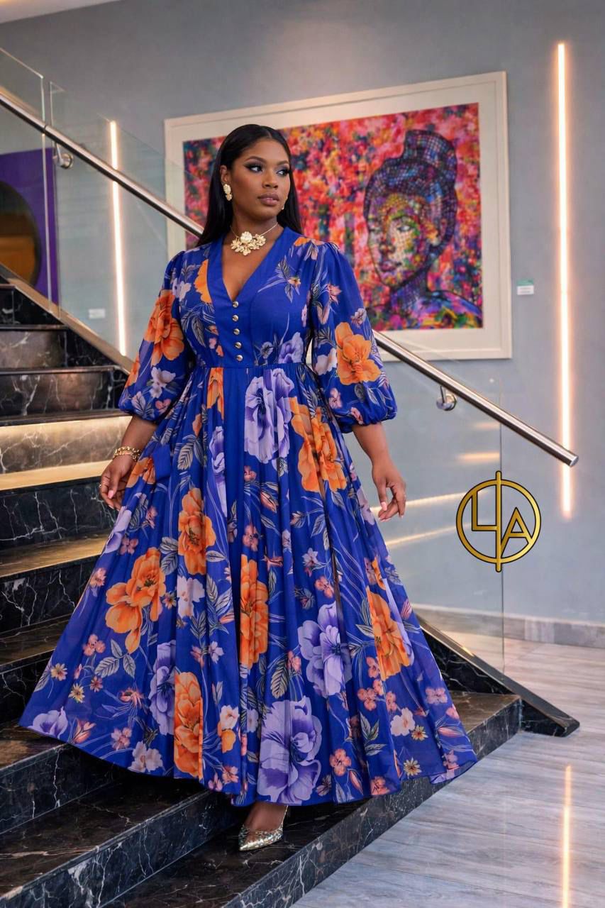 Robes Longues Florales – Élégance Vibrante