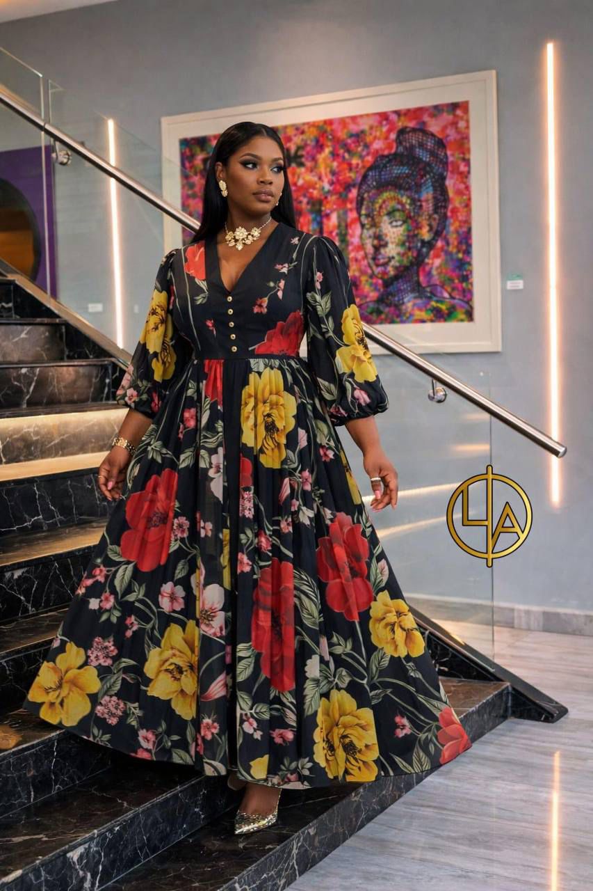 Robes Longues Florales – Élégance Vibrante