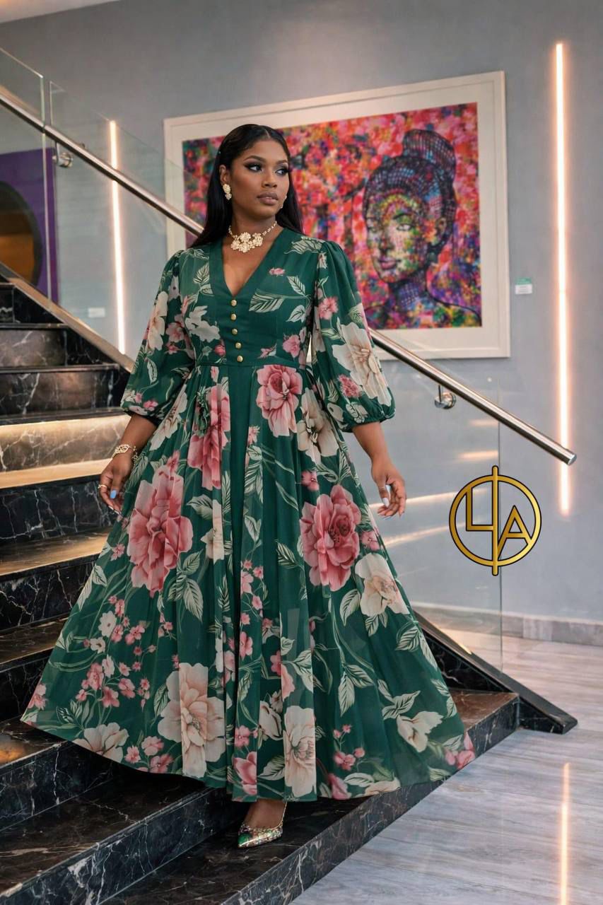 Robes Longues Florales – Élégance Vibrante