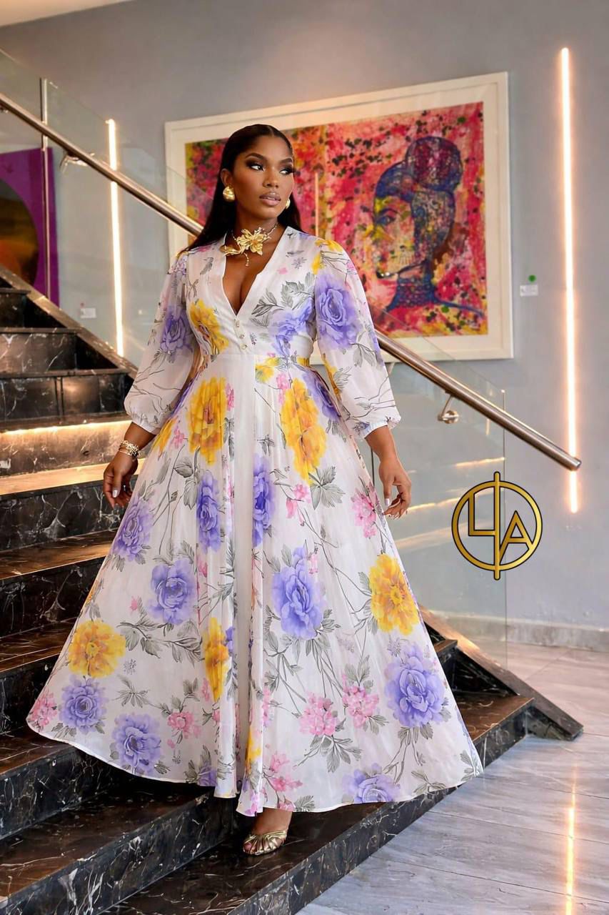Robes Longues Florales – Élégance Vibrante